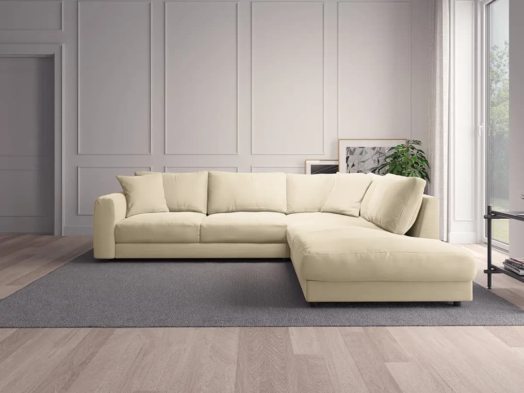 Ecksofa Snor | Beige