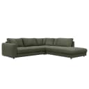 Ecksofa Saia | Grün