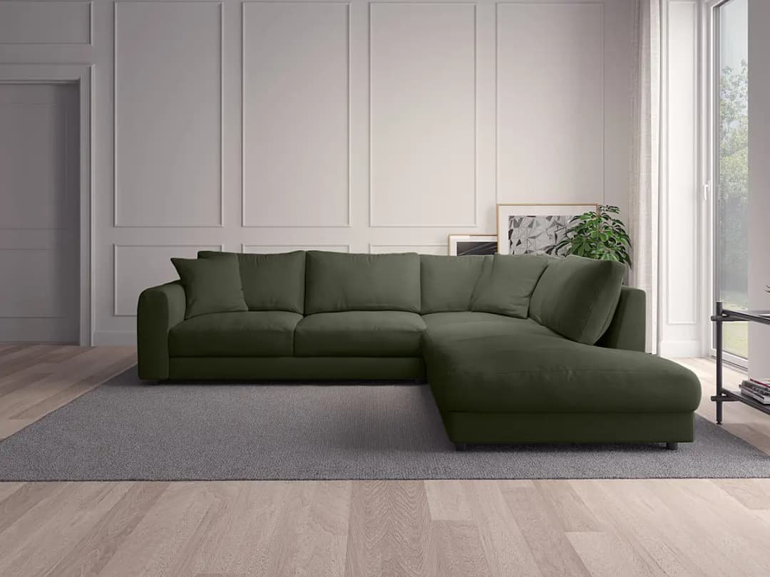 Ecksofa Saia | Grün