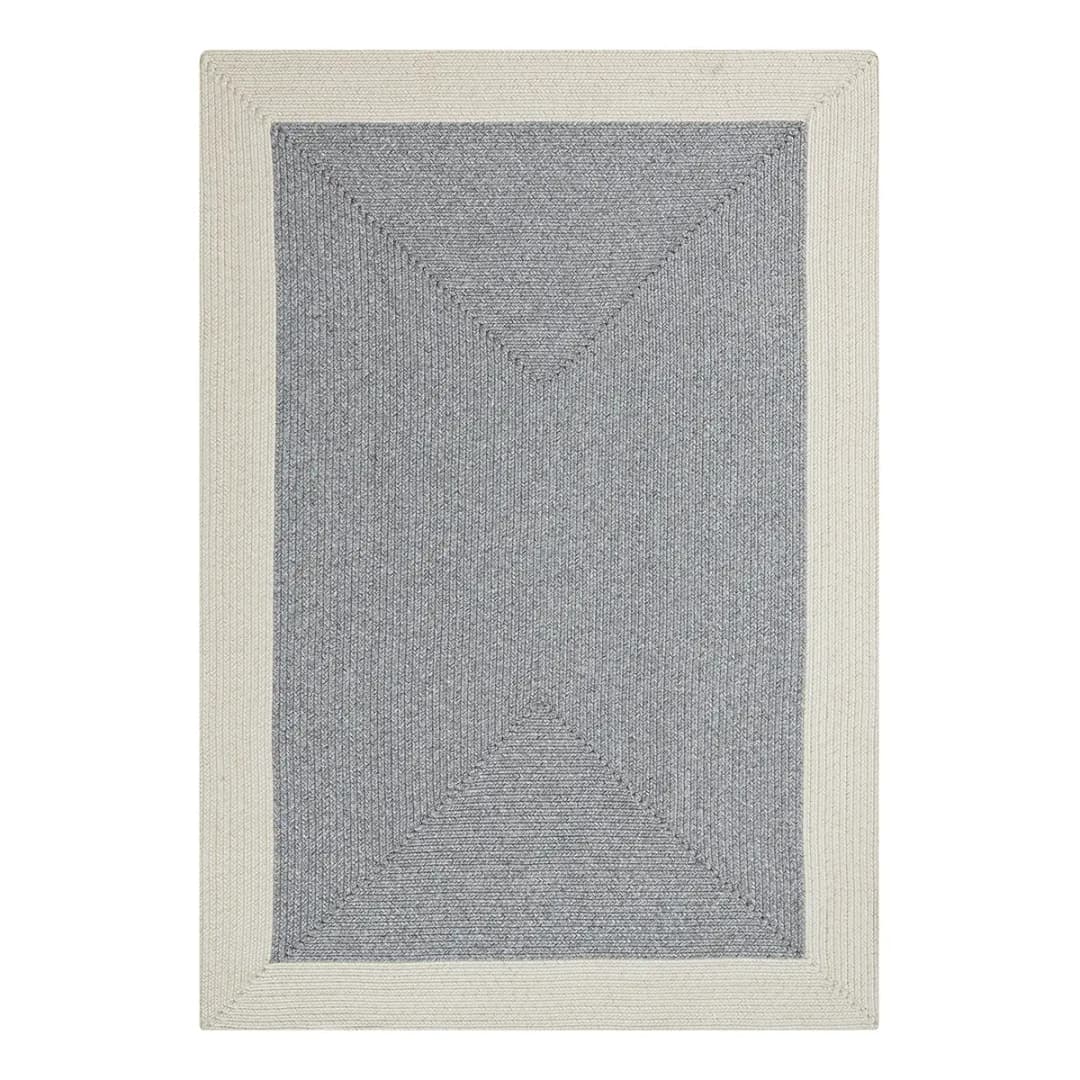 In- & Outdoorteppich Trenzado Typ E Grau/Beige Polypropylen