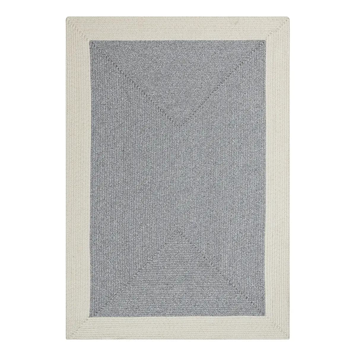 In- & Outdoorteppich Trenzado Typ E Grau/Beige Polypropylen