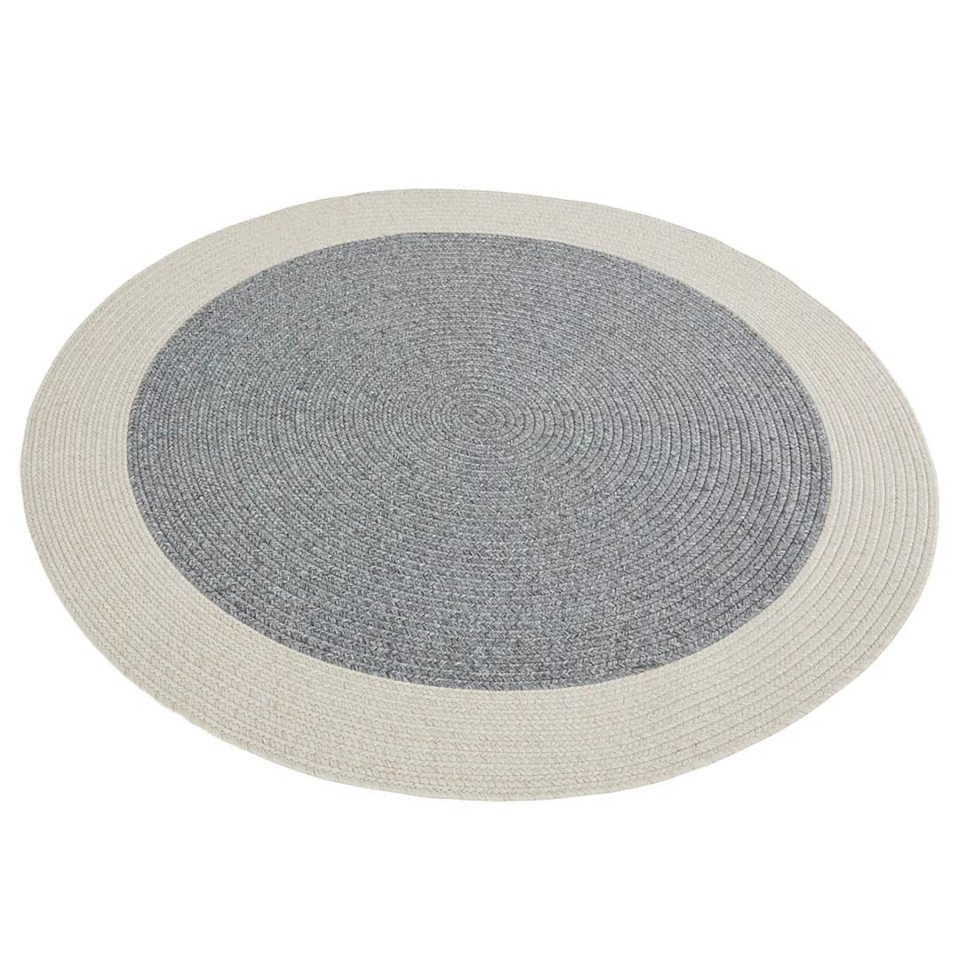 In- & Outdoorteppich Trenzado Typ F Grau/Beige | Mehrfarbig