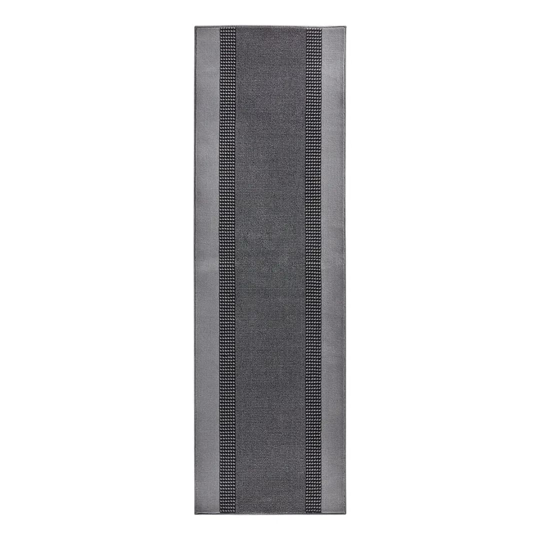 Läufer Band 80 x 350cm Grau/Grau | Grau