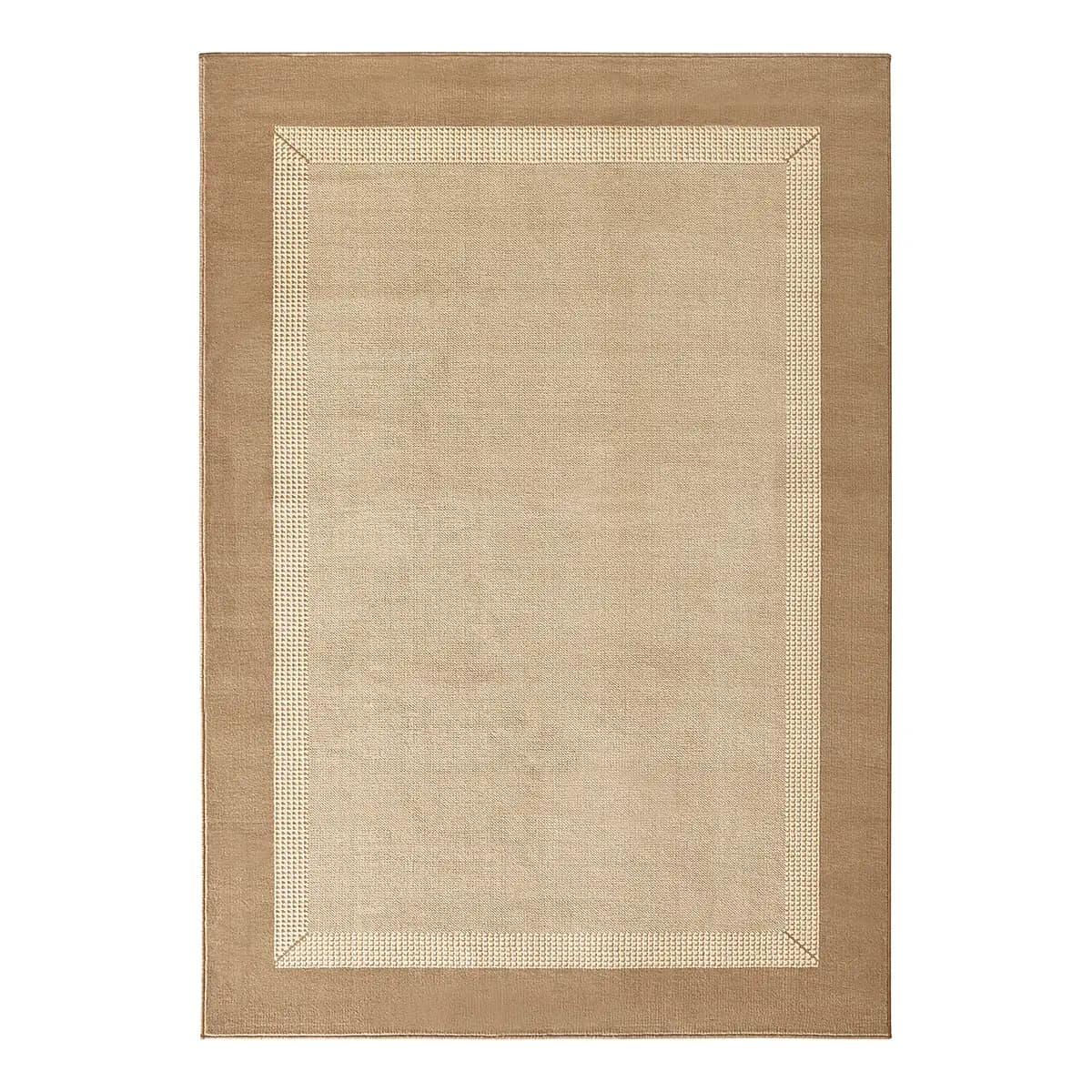 Teppich Band Beige/Beige 160 x 230cm | Beige
