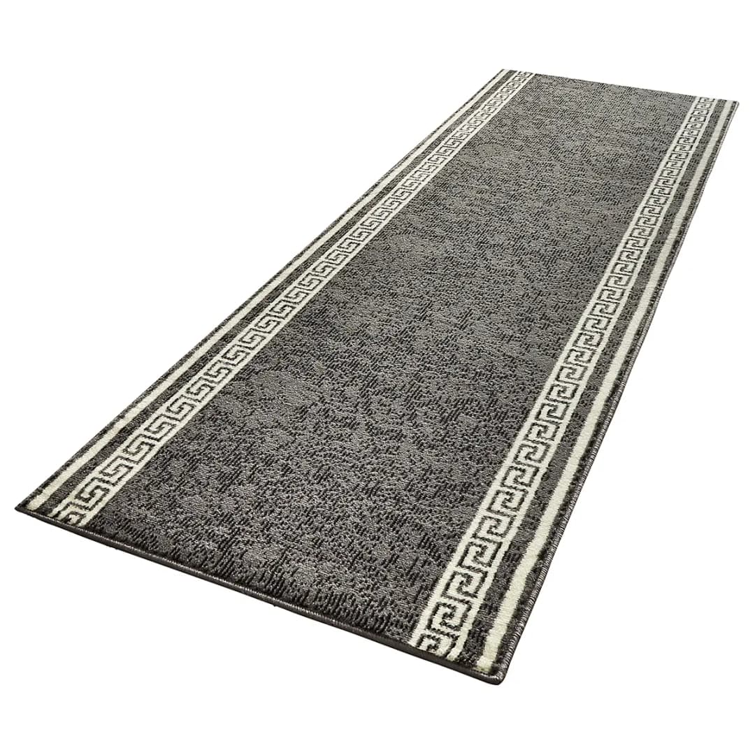 Läufer Casa 80 x 350cm Grau/Grau | Grau