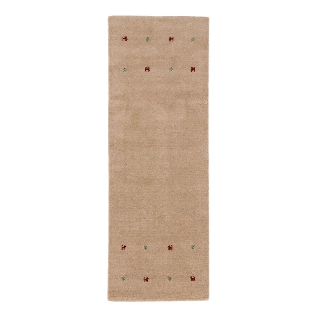 Läufer Gabbeh Uni | Beige