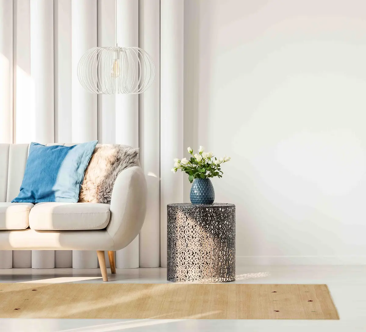 Läufer Gabbeh Uni | Beige