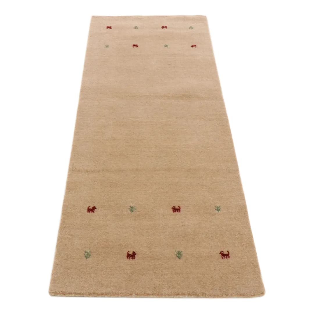 Läufer Gabbeh Uni | Beige