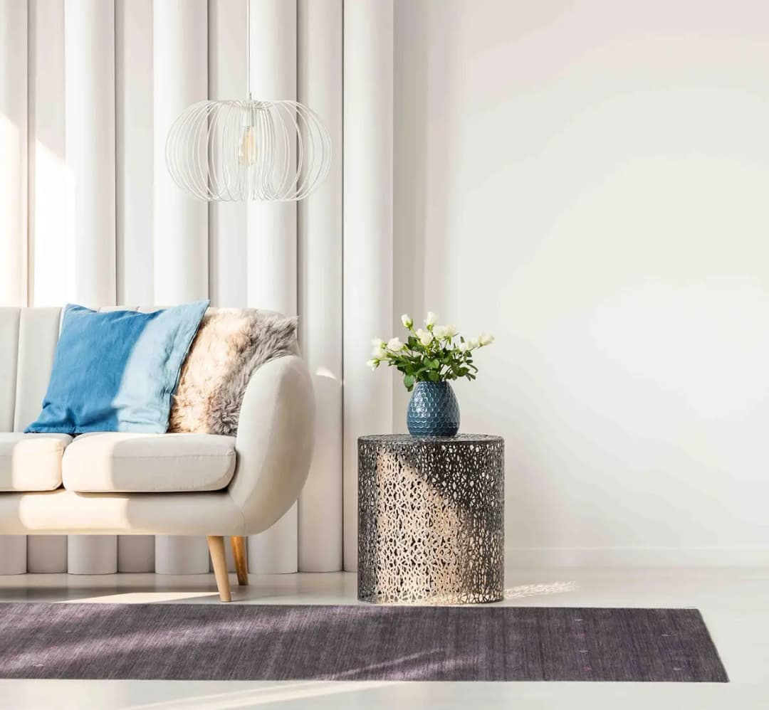 Läufer Gabbeh Uni | Grau