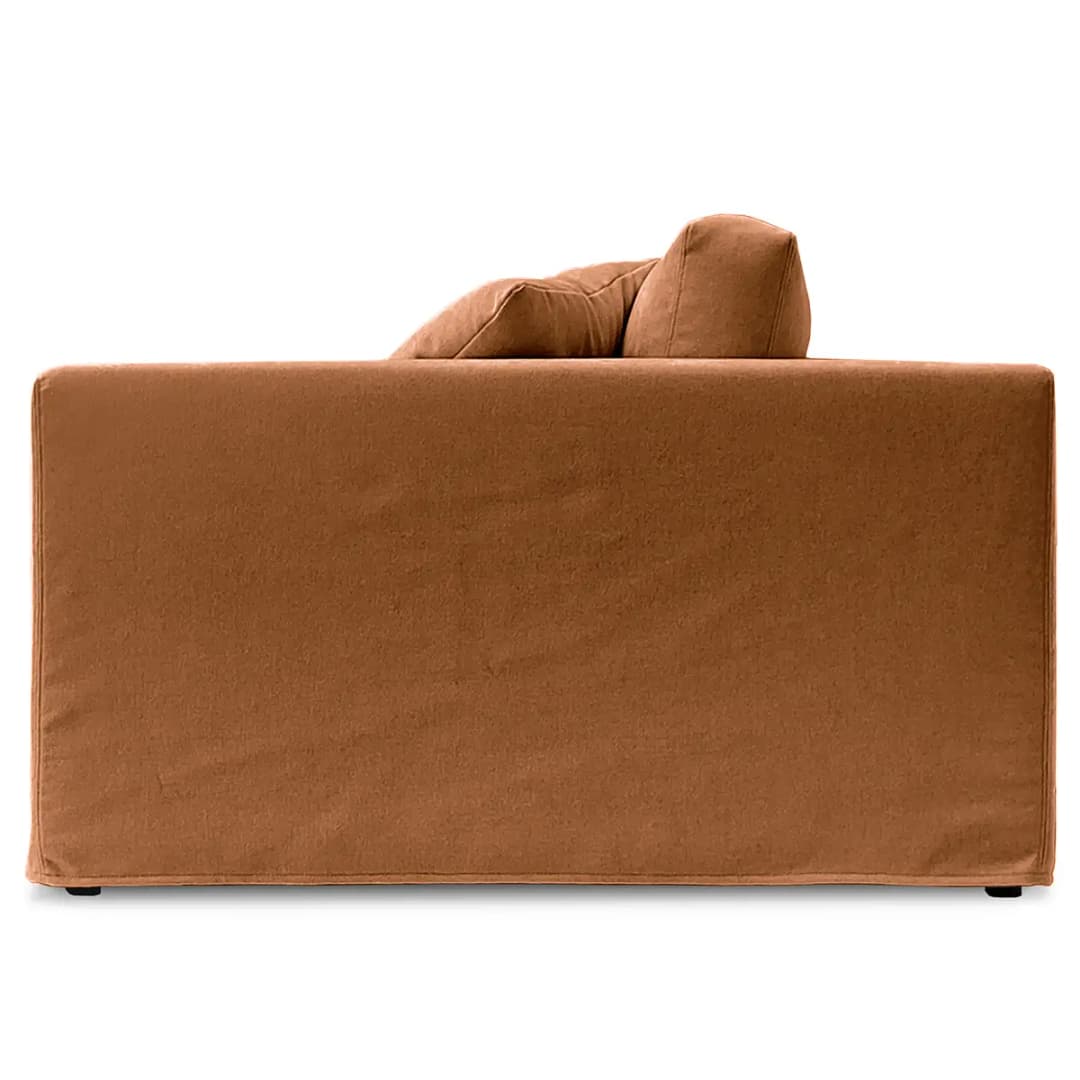 3-Sitzer Sofa mit Wechselbezug Kupfer/Kupfer Webstoff Stormy