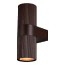 Wandleuchte Kyklop Ripple | Braun