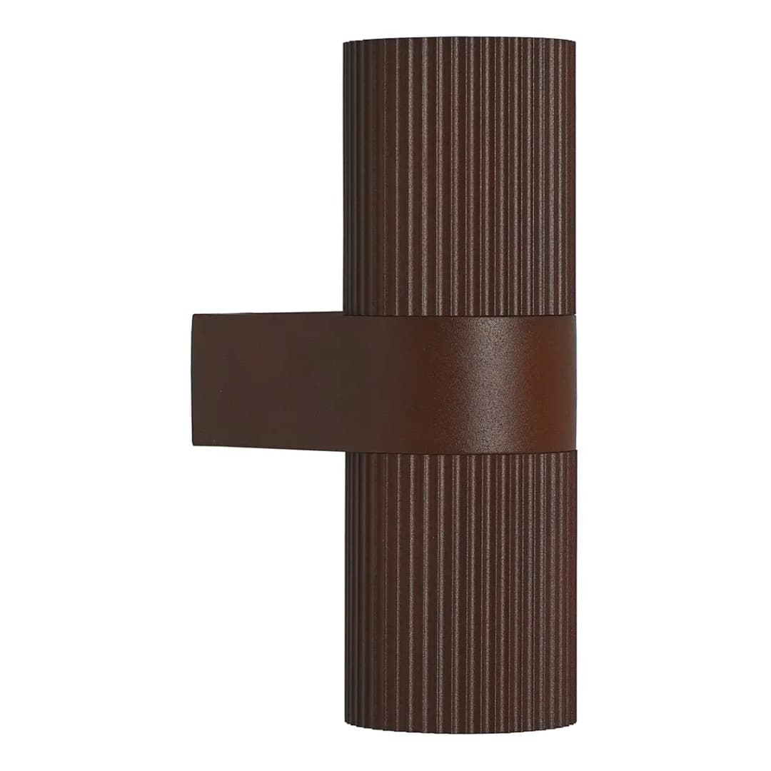 Wandleuchte Kyklop Ripple | Braun