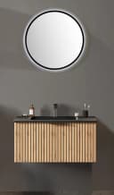 Badezimmerset 2-tlg Mineral Typ A | Braun