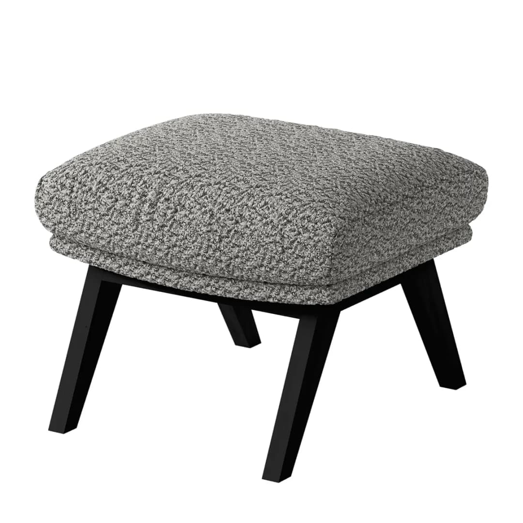 Polsterhocker Bony | Grau