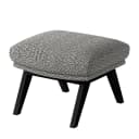 Polsterhocker Bony | Grau