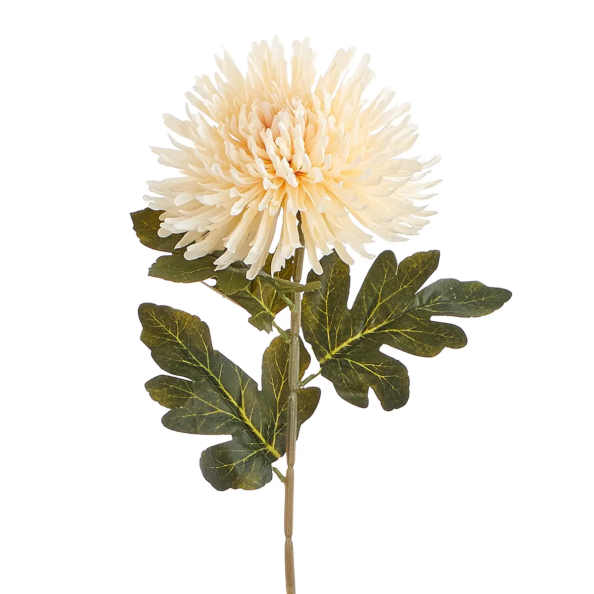 Kunstblume Chrysantheme 73cm Creme | Beige