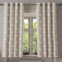 Ösenvorhang Wild Wine 2er-Set 175cm | Beige