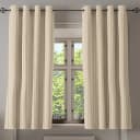 Ösenvorhang Waves 2er-Set 175cm Beige | Beige