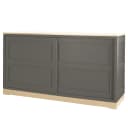 Sideboard Geriffelt Typ E | Grau