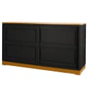 Sideboard Geriffelt Typ E | Schwarz