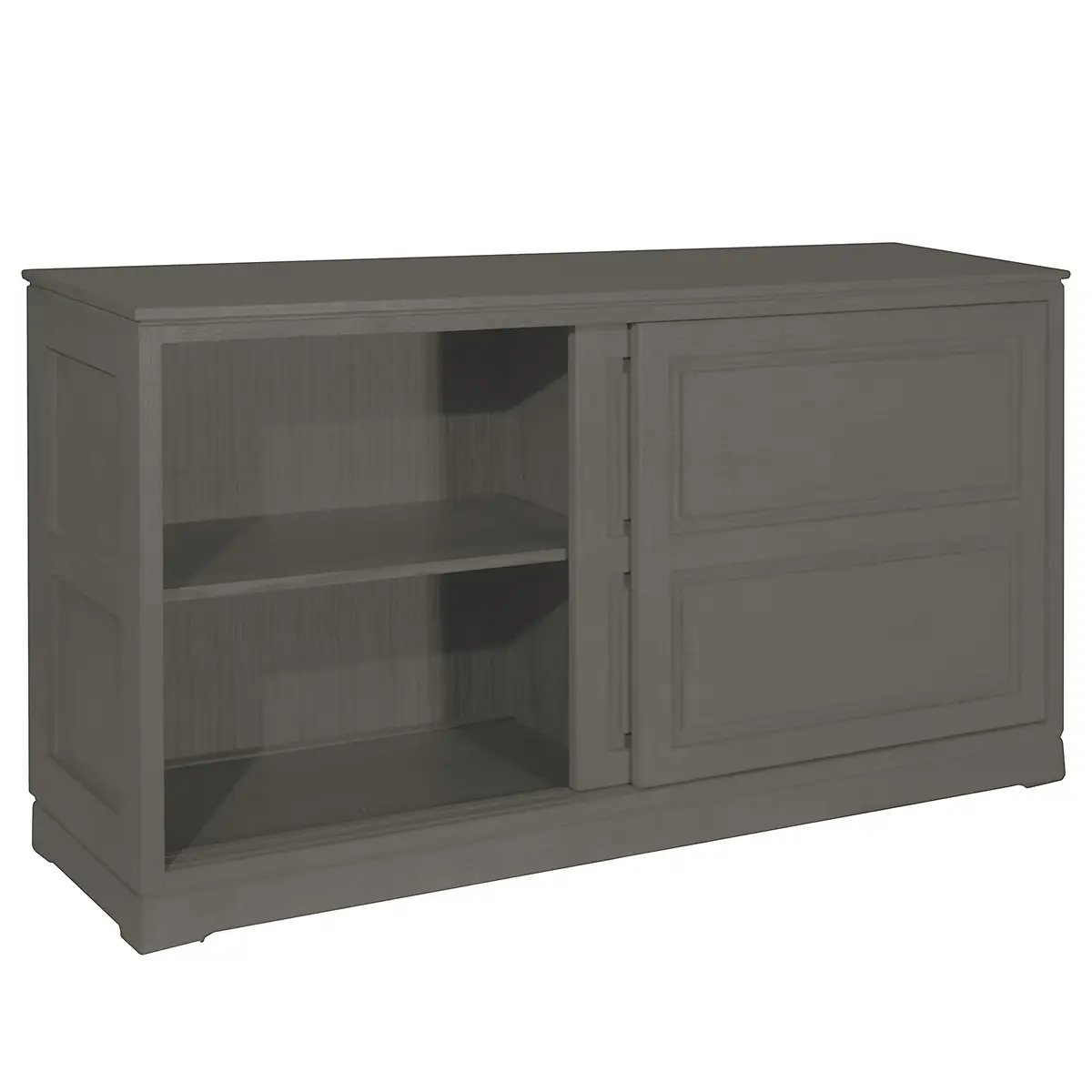 Sideboard Geriffelt Typ D | Grau