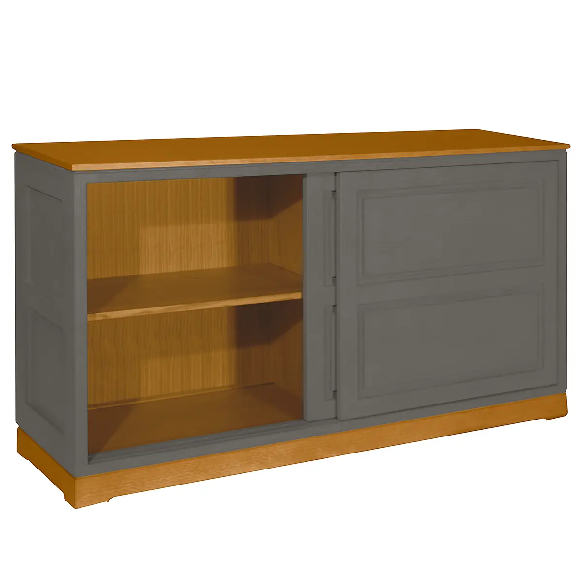 Sideboard Geriffelt Typ E | Braun