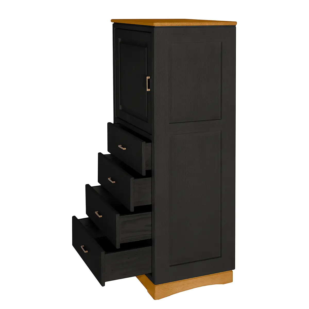 Highboard Glatt | Braun