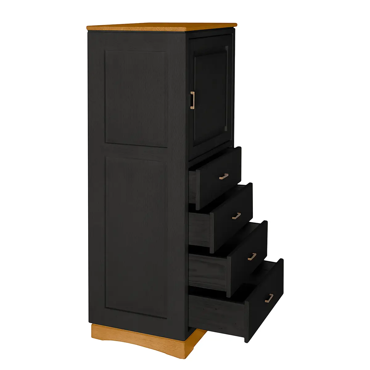 Highboard Glatt | Braun