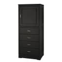 Highboard Glatt | Schwarz