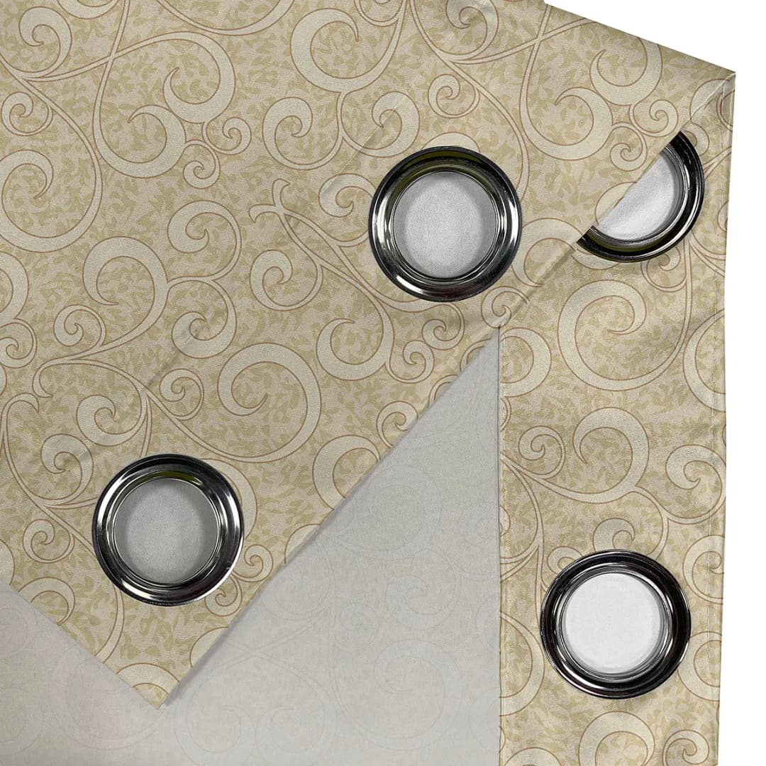 Ösenvorhang Boho | Beige
