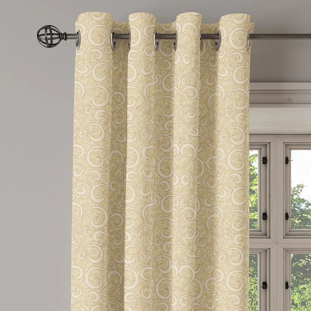 Ösenvorhang Boho | Beige
