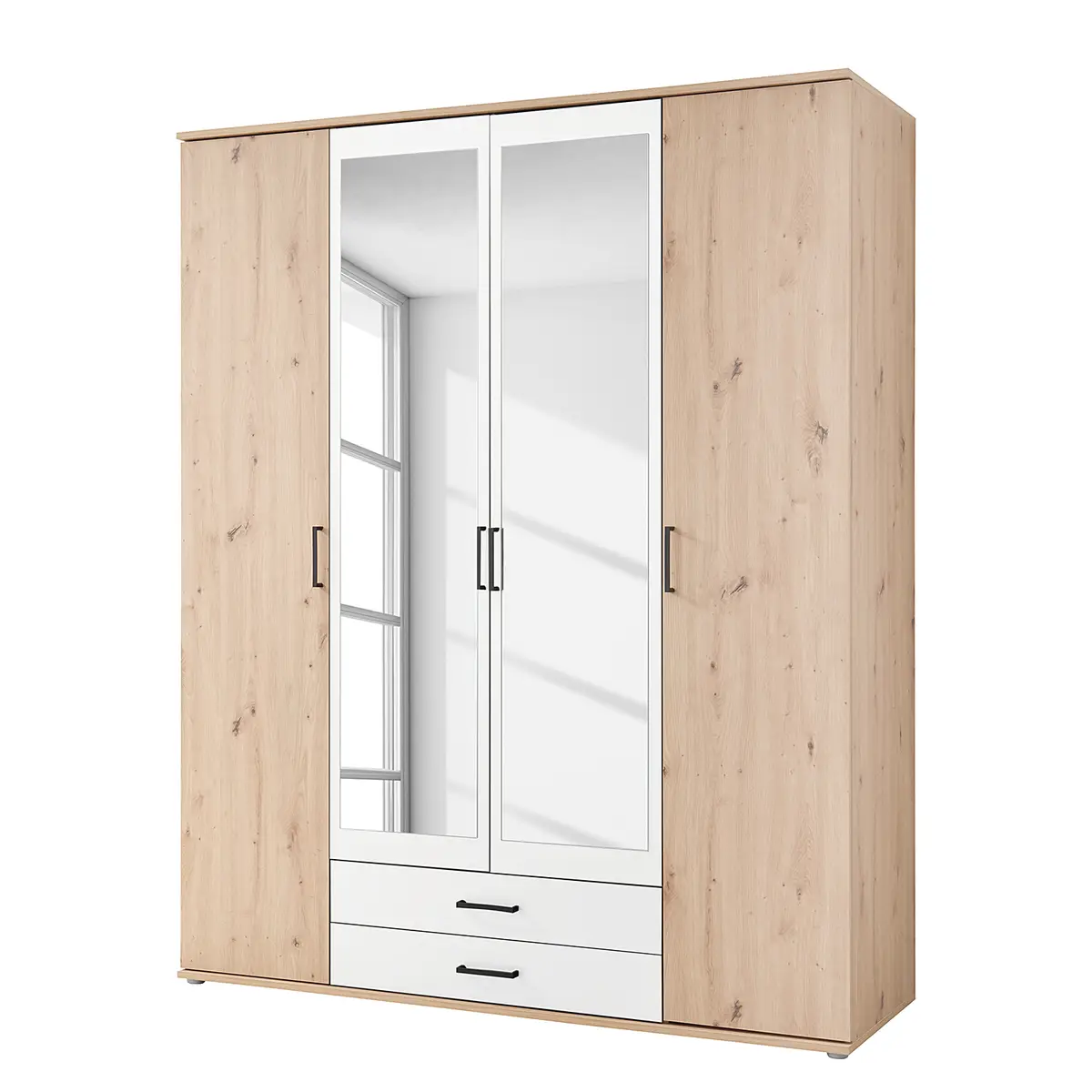 Drehtürenschrank Klinau | Braun