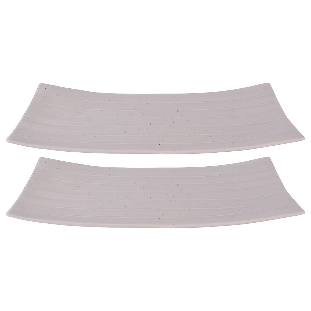 Servierplatte Leaf | Beige