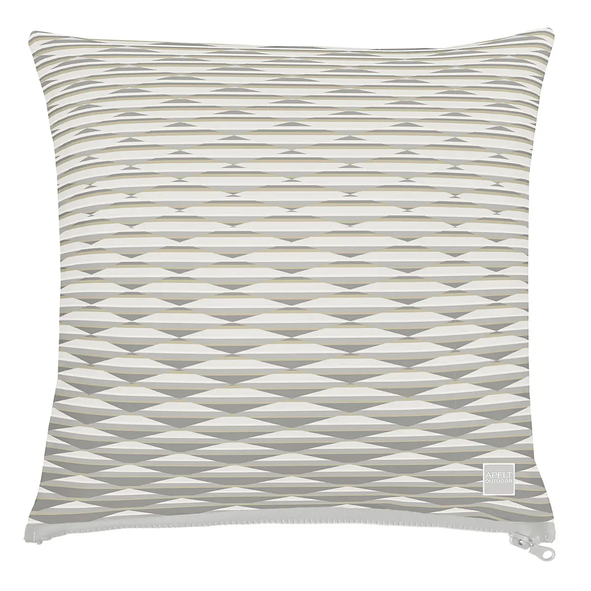 Dekokissen 3909 Grau/Lichtgrau 39 x 39cm | Grau
