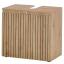 Waschbeckenunterschrank Türen 60cm Braun/Eiche Artisan Dekor