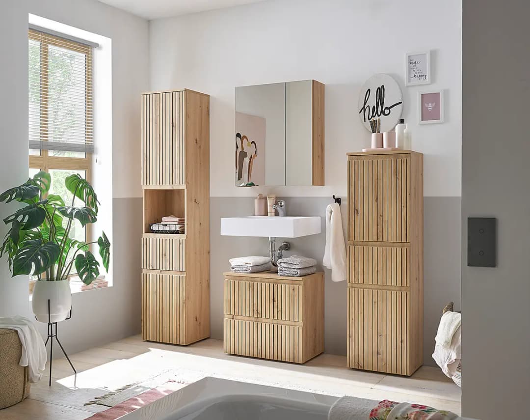 Midischrank 40cm | Braun