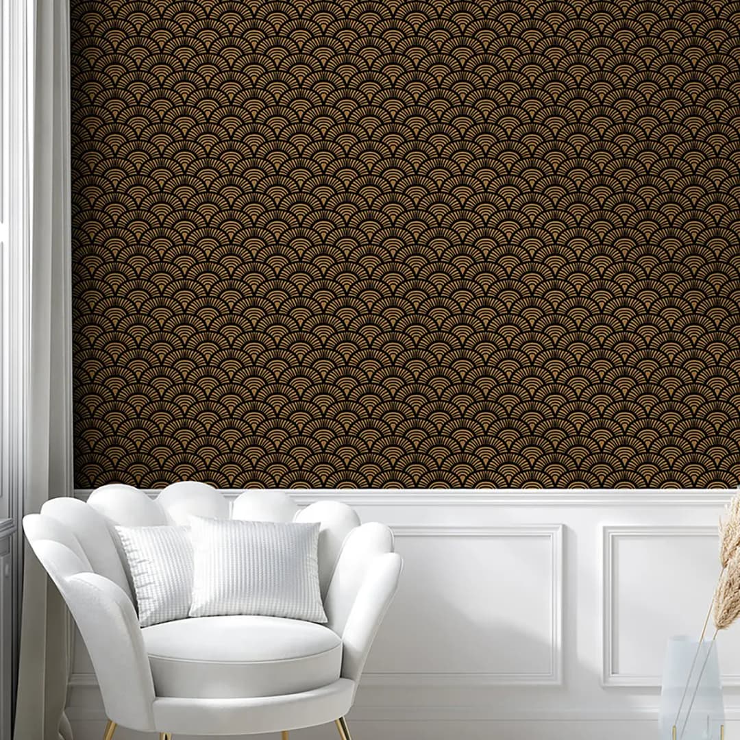 Tapete Scallop | Braun