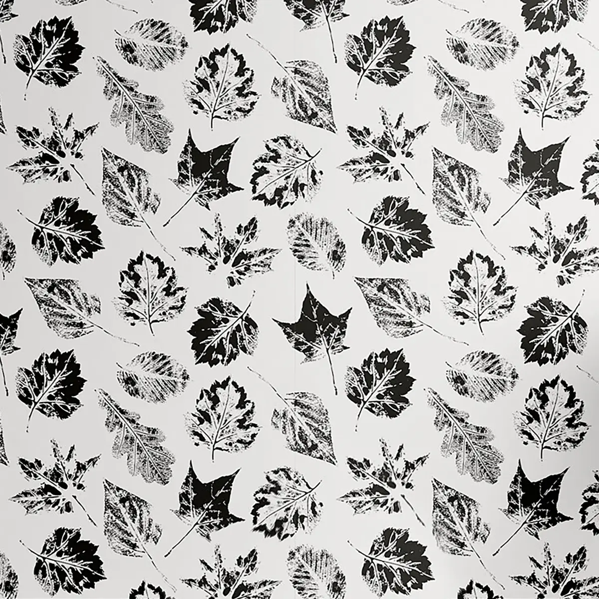 Tapete Herbstblätter 250cm | Braun
