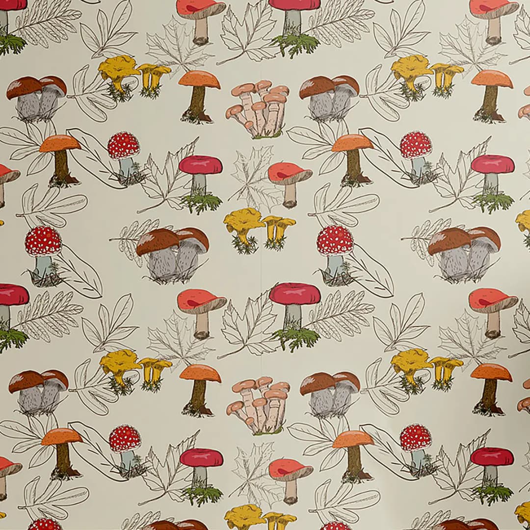 Tapete Mushroom Typ B | Rot