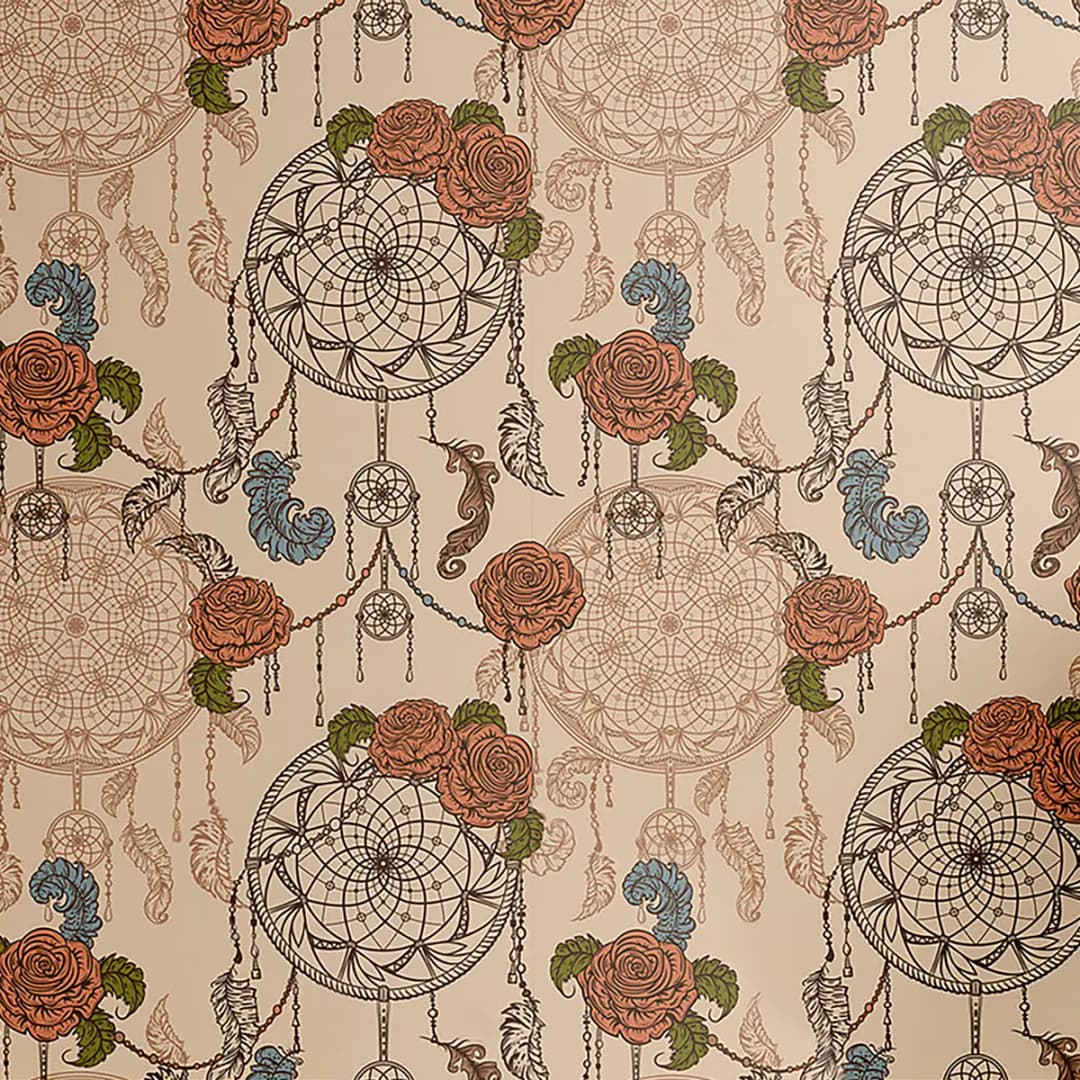Tapete Dreamcatcher 90cm | Gelb