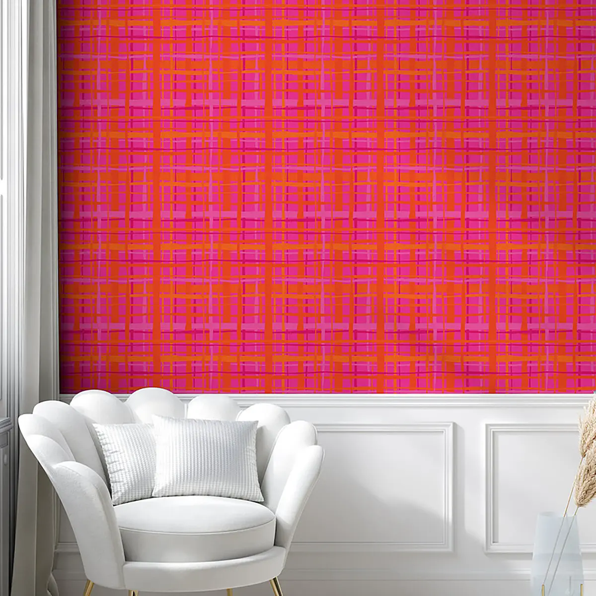Tapete Abstract Typ C 250cm | Pink