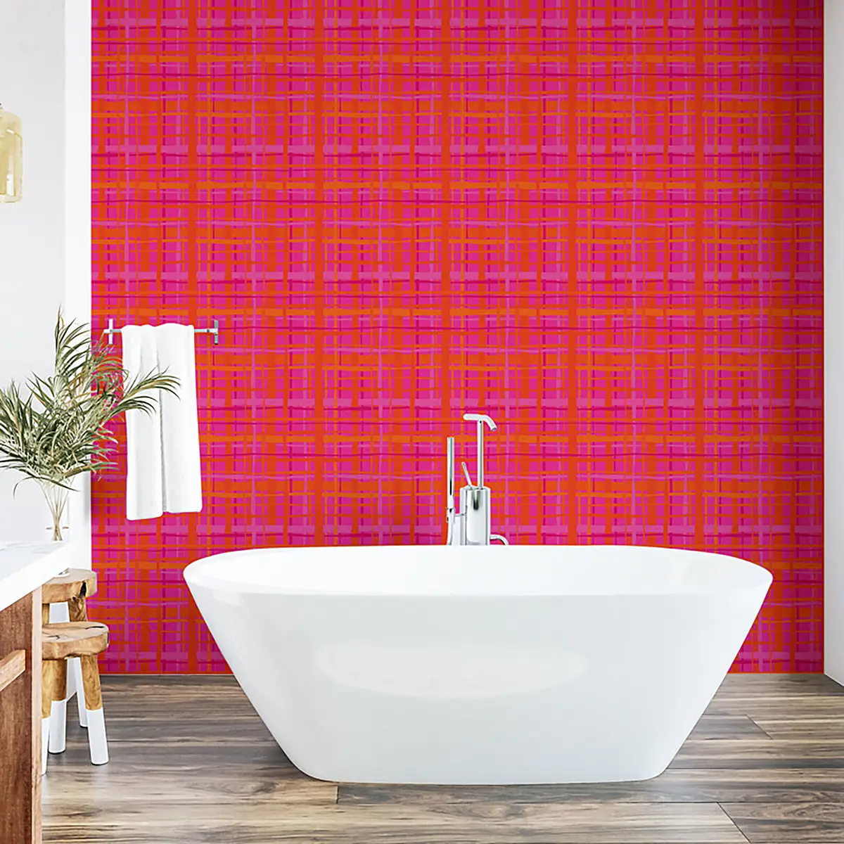 Tapete Abstract Typ C 250cm | Pink