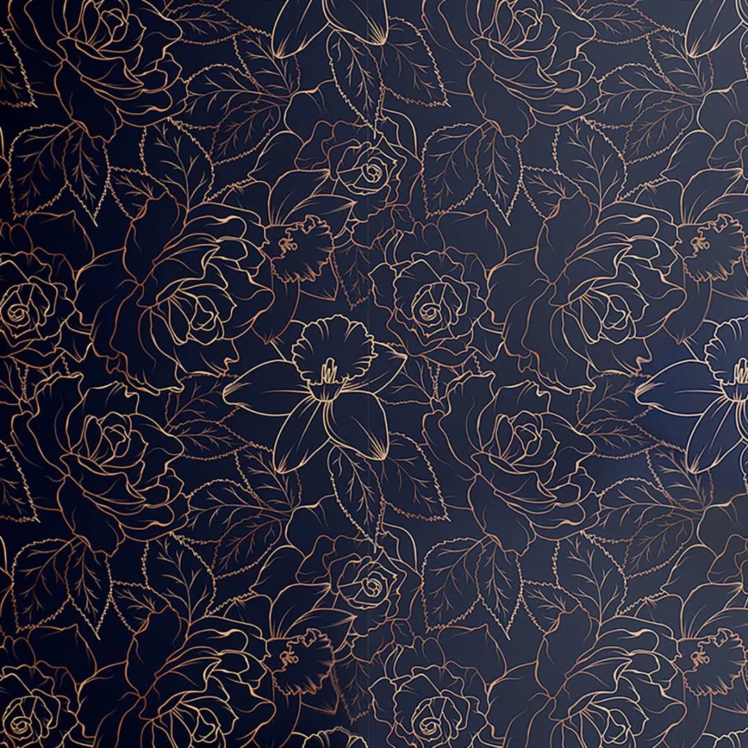 Tapete Navy Blue | Blau