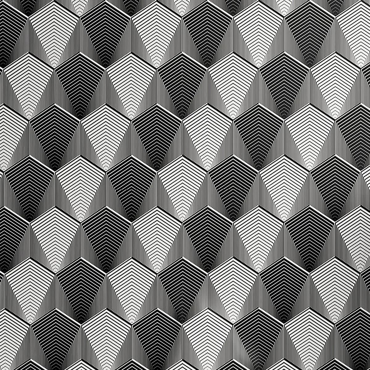Tapete Modern | Weiß