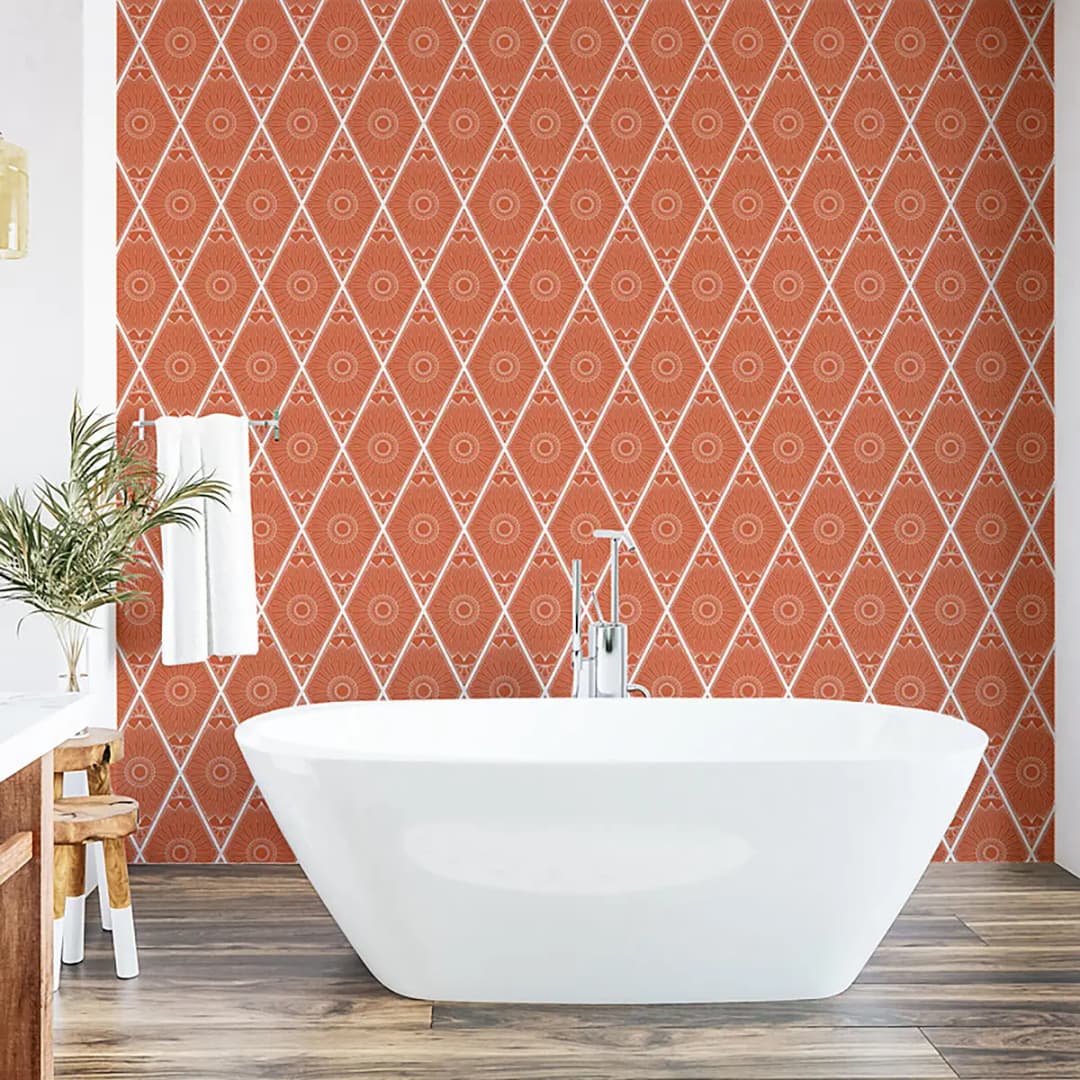 Tapete Abstract Typ B 90cm | Orange