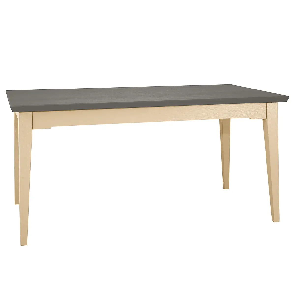 Esstisch 180cm Grau/Grau/Pinie Creme | Holztöne