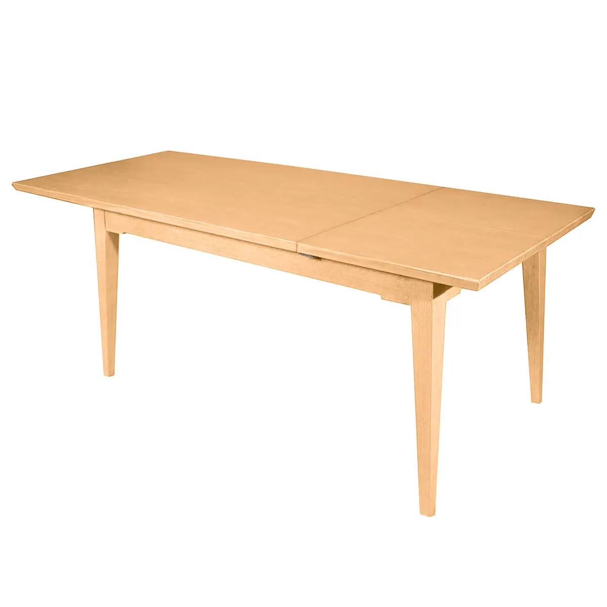 Ausziehbarer Esstisch 200cm Braun/Pinie Dunkel | Braun