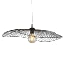 Pendelleuchte Wave Wire | Schwarz