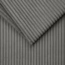 Wechselbezug Polsterbett 140 x 200cm Grau/Graphit | Grau