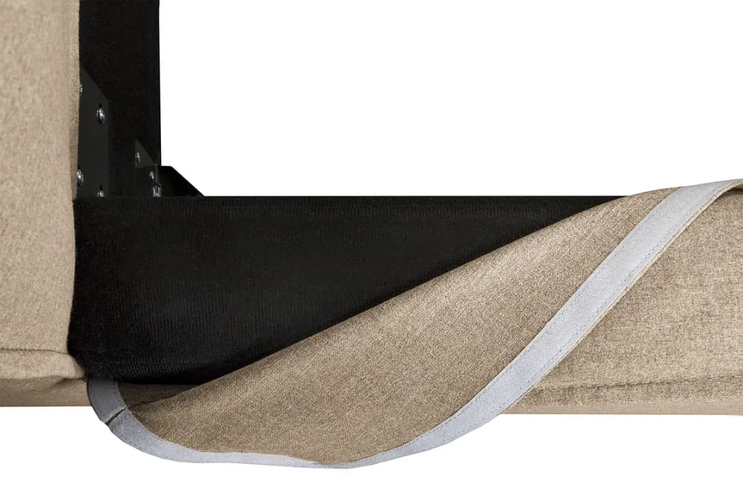 Wechselbezug Polsterbett 140 x 200cm Beige | Beige